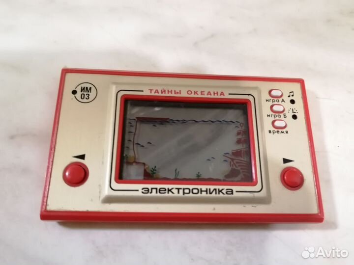 Советская электронная игра тайны океана (им 03)