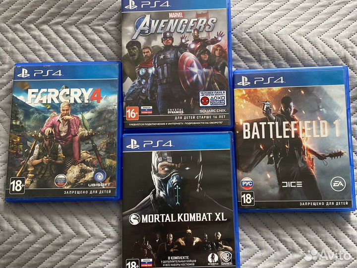 PS4 игры 1000