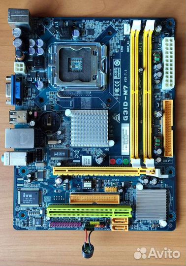 Материнская плата Biostar G31D-M7 Ver. 7.1