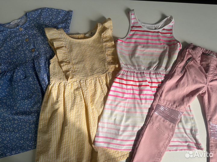 Детские вещи пакетом на девочку 104