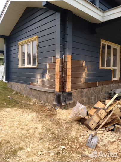 Замена венцов