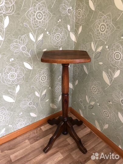 Подставка для цветов напольная деревянная