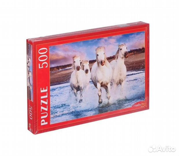 Пазлы Белый табун камаргу 500 элементов гип500-062