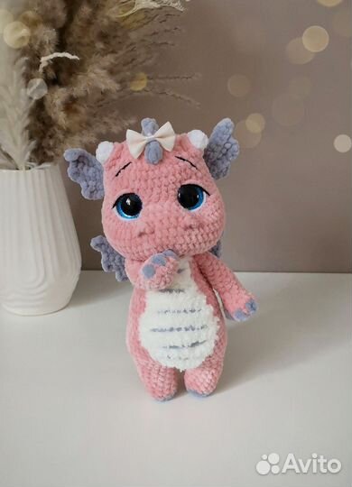 Игрушка дракон. Дракон в подарок. На новый год