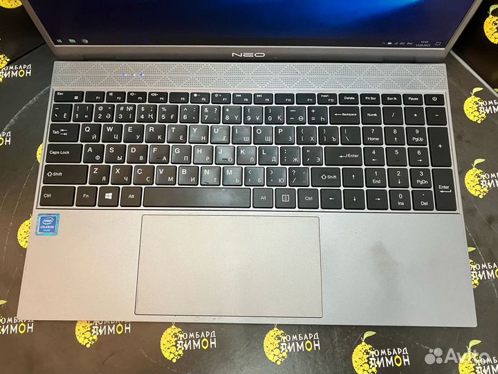 Ноутбук NEO Celeron J4115/ 8GB/ SSD 120/ UHD 600
