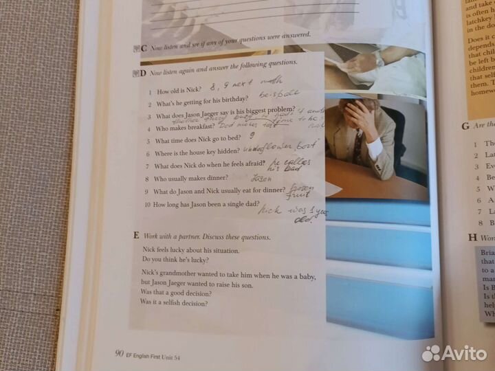 English First Intermediate учебник eng