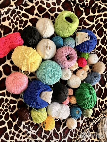 Нитки хлопок 1 кг 400 грамм