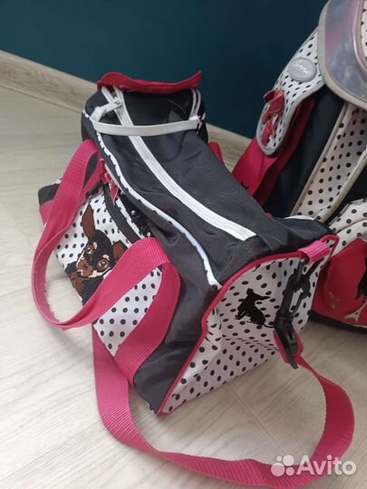 Samsonite рюкзак школьный + спортивка + сменка