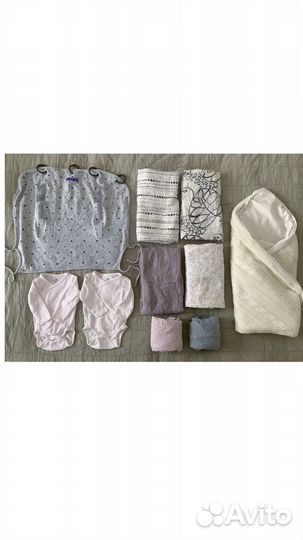 Муслиновые пеленки, конверт/одеяло, накидка Dooky