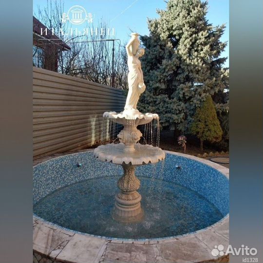 Гранитный фонтан от производителя