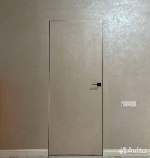 Скрытая дверь с коробкой