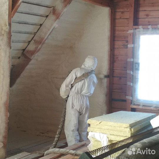Утепление пенополиуретаном