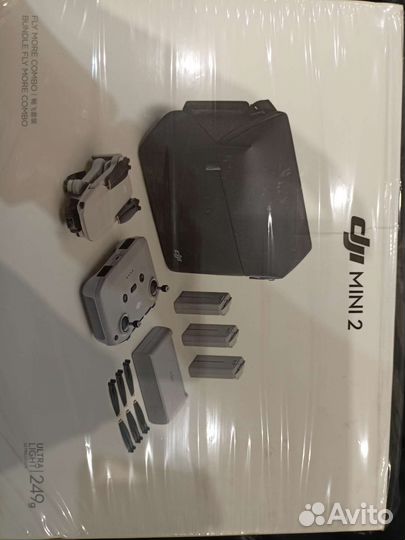 Квадрокоптер dji mini 2 fly more combo