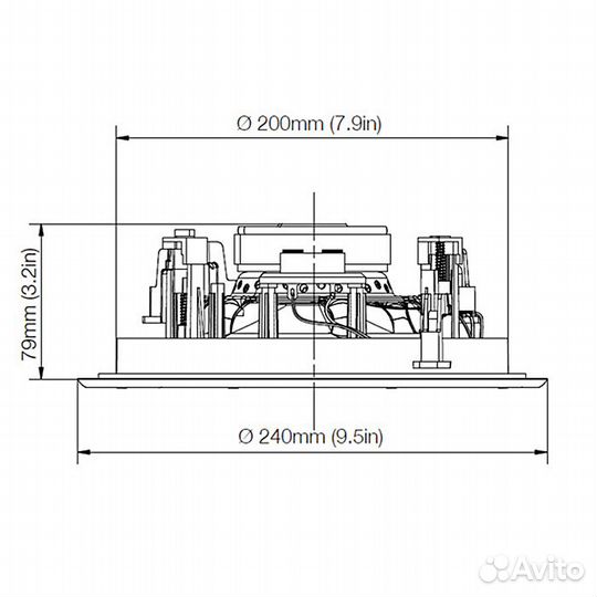 Встраиваемая акустика Bowers & Wilkins CCM 362