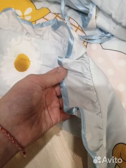 Мягкие бортики для детской кроватки