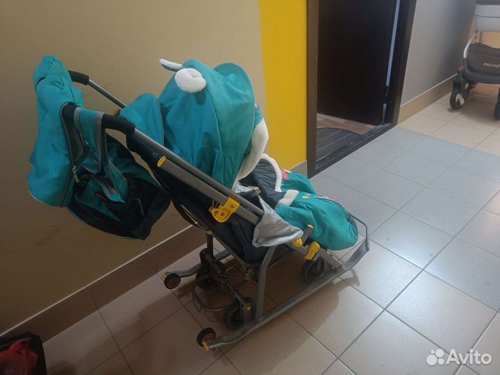 Коляска санки