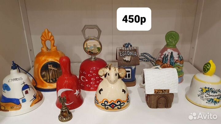 Колокольчик сувенирный