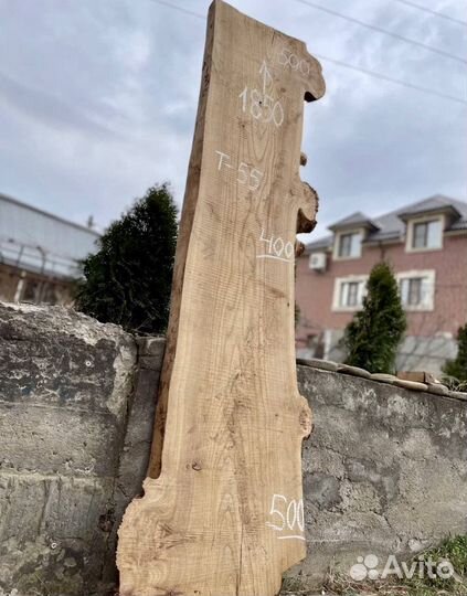 Слэб капового карагача