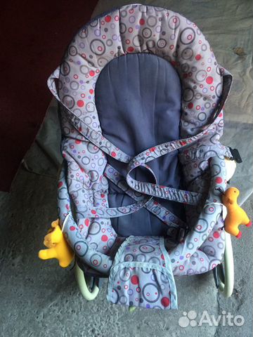 Шезлонг качалка для малыша