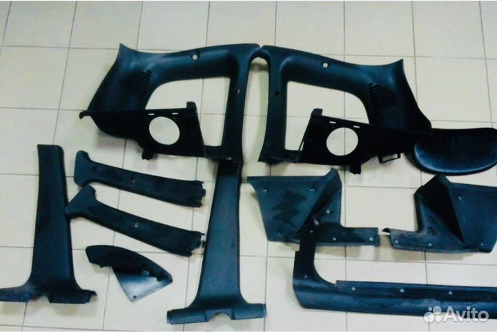 Нива Шевроле. Салон. Пластик