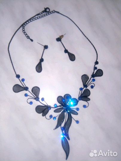 Колье+серьги