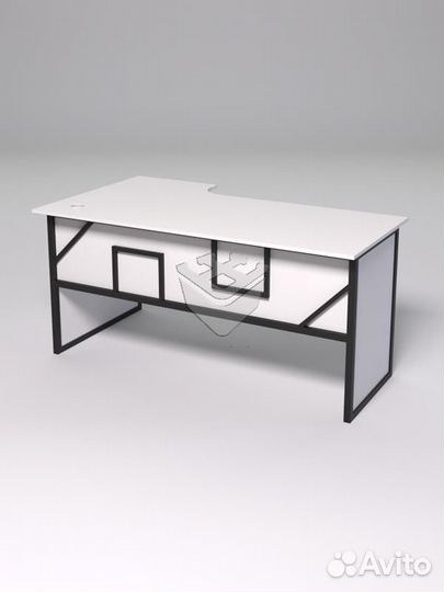 Стол эргономичный офисный сэ-18 (правосторонний) &