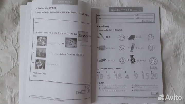 Английский язык Spotlight Test Booklet 3 класс