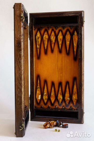 Янтарные нарды арт. 0000051