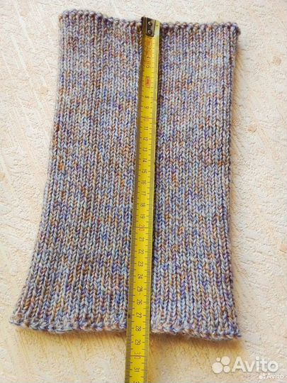 Шарф снуд вязаный