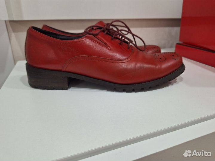 Полуботинки женские натуральная кожа