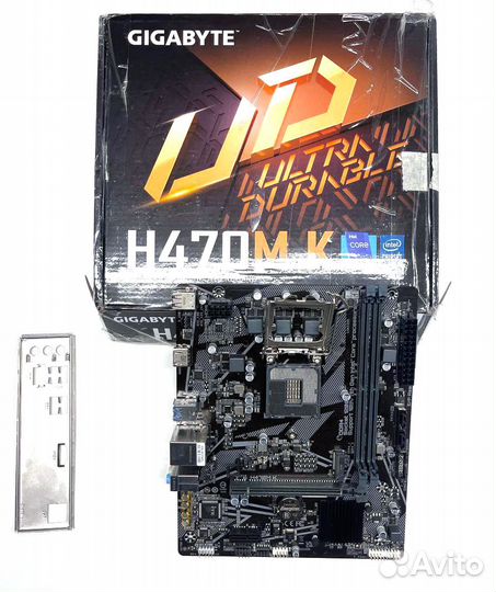 Материнская плата LGA 1200 Gigabyte H470M K