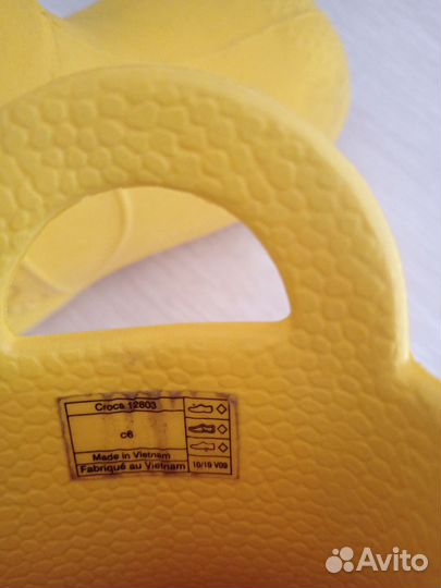 Детские резиновые сапоги crocs