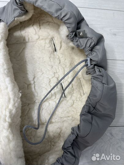 Конверт зимний в коляску овчина