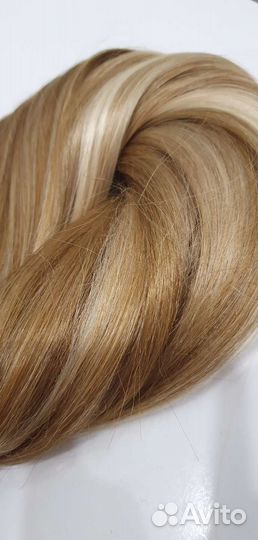 Волосы на заколках