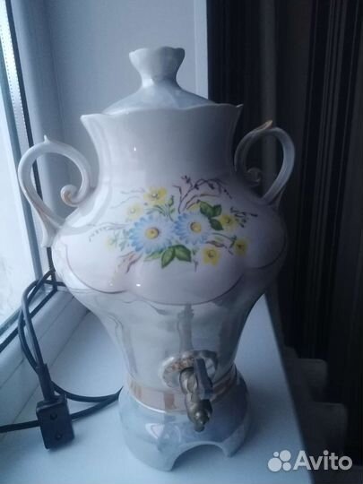 Самовар керамический