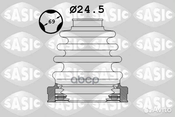 Пыльник шруса 1906064 1906064 Sasic