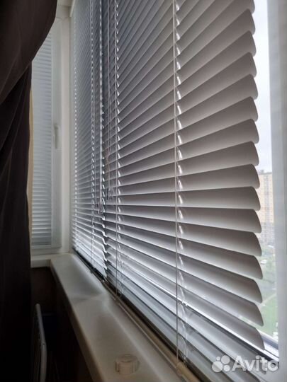 Жалюзи горизонтальные алюминиевые 6шт