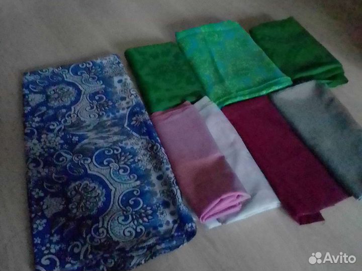 Ткань фланель,х/б, шелк, трикотаж,гипюр