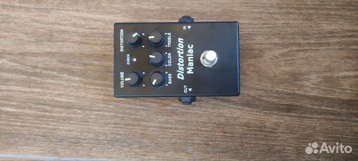 Гитарные педали distortion maniac