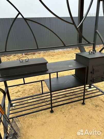 Мангал с крышей, Мангальная зона под заказ