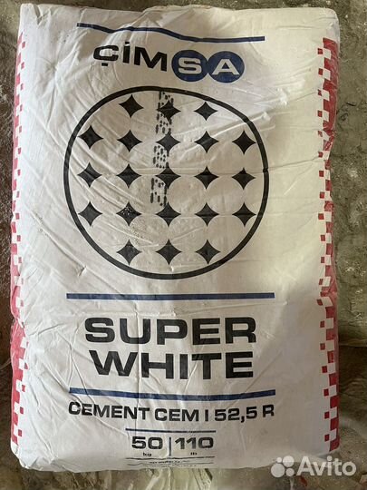 Белый цемент
