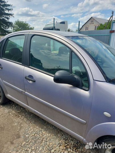 Дверь передняя правая citroen c3