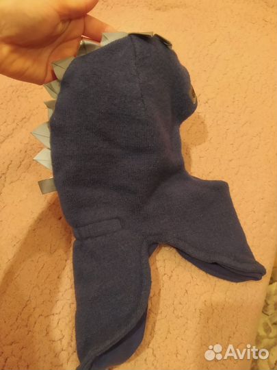 Шапка шлем детская