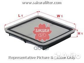 A1876SAK фильтр воздушный Subaru Legacy 2.0/2