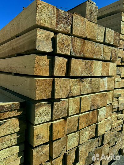 Брус обрезной 150х200х6000мм ГОСТ