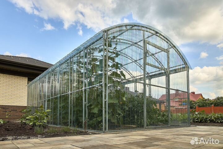 Поликарбонат профилированный для теплиц