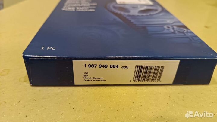 Ремень грм skoda rapid 1.6 1987949684