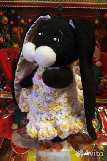 Символ нг-2023. Чёрная зайка