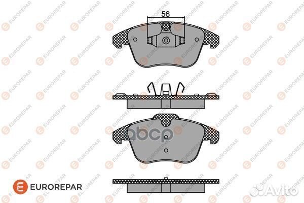 1617273380 Колодки тормозные citroen C4 picasso