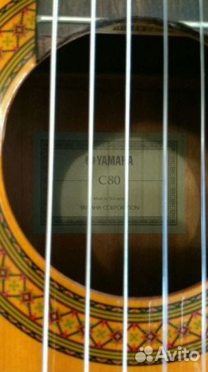 Классическая гитара Yamaha C80